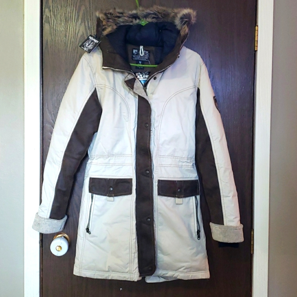 Kuhl Arktik Down Parka, Size M, Natural